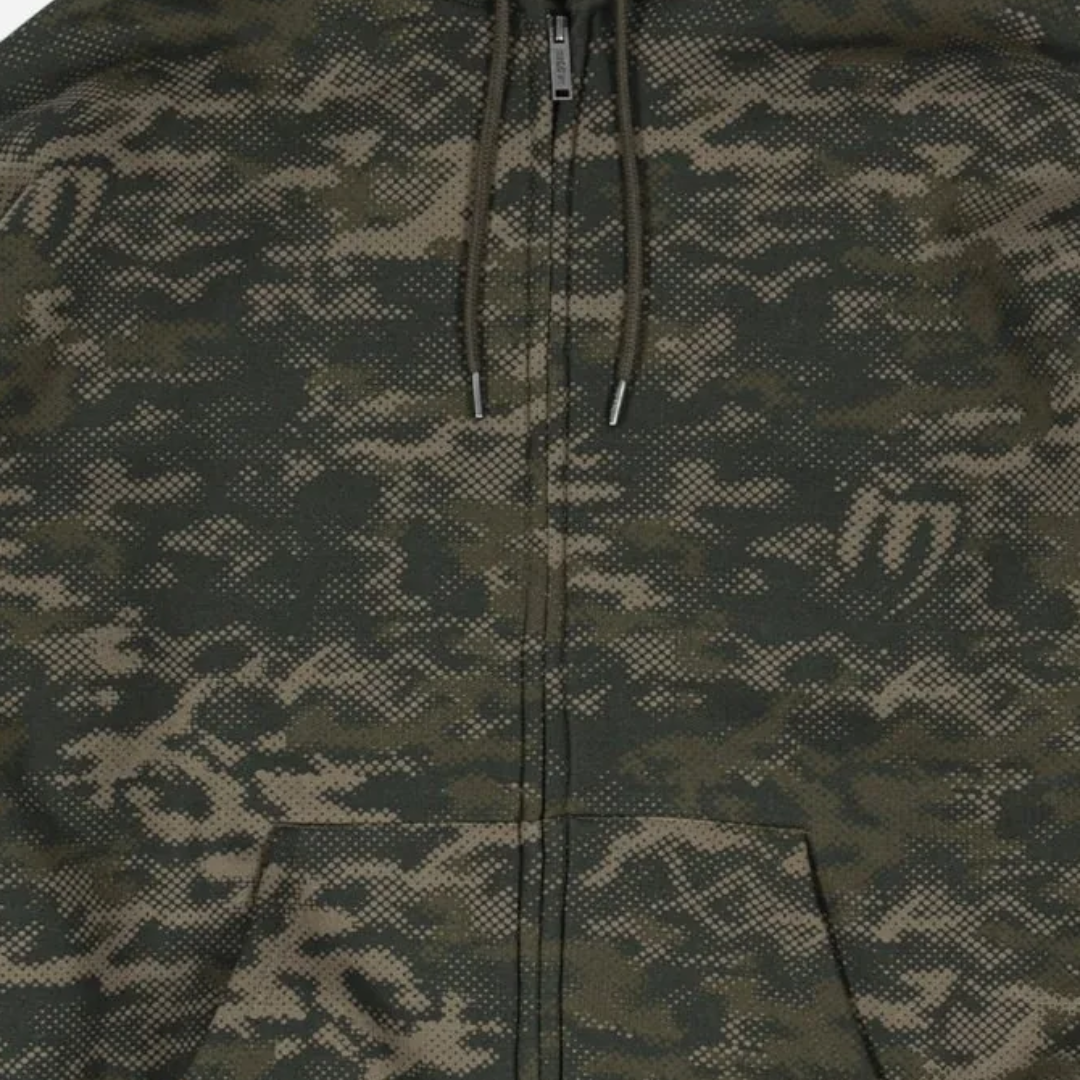 Sudadera Digicamo Full zip Wasted Paris