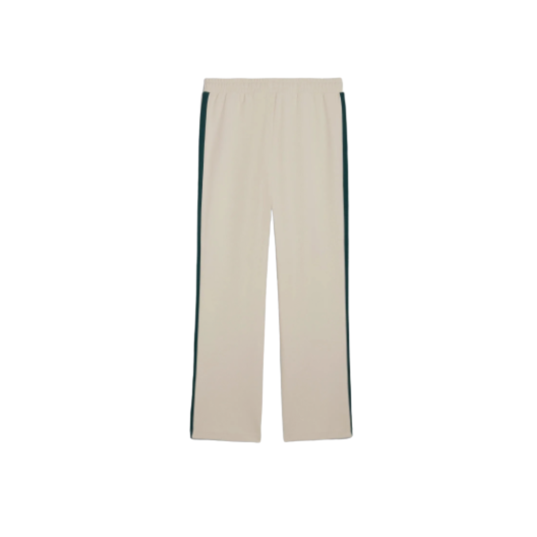Pantalones T7 relaxed Track Alpine Snow -Green Puma