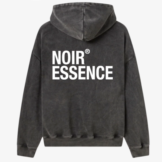 Sudadera Essence Washed Black Noir
