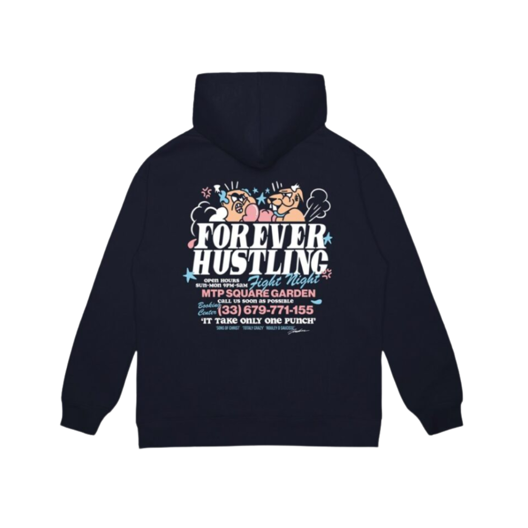 Sudadera Fight Navy Jacker