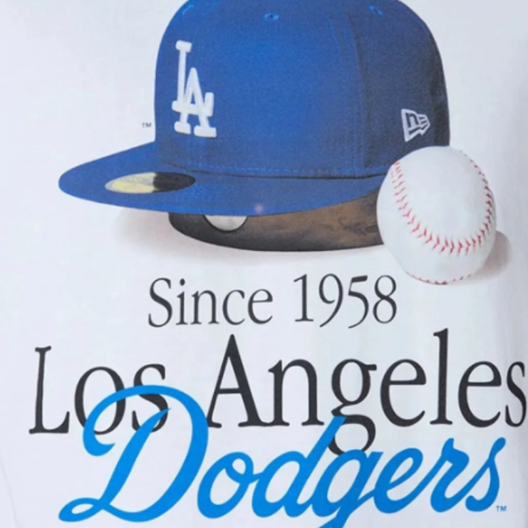 Camiseta LA Dodgers MLB Script Graphic