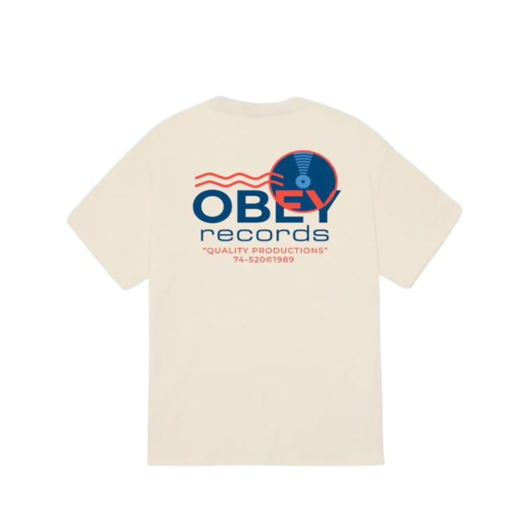 Camiseta Records Sound Waves Obey