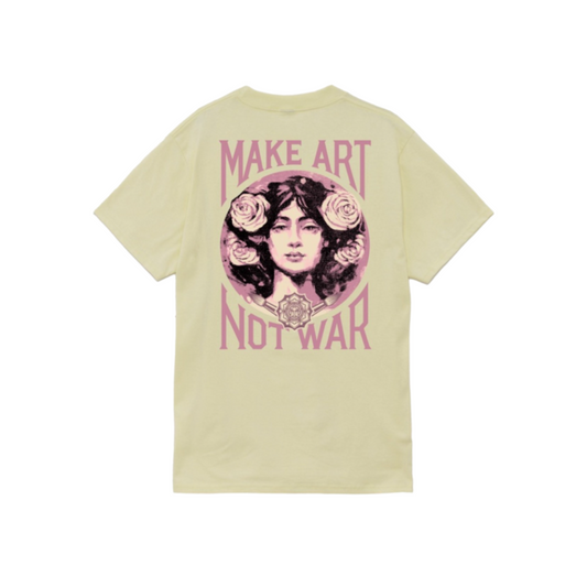 Camiseta Make Art Not War Obey