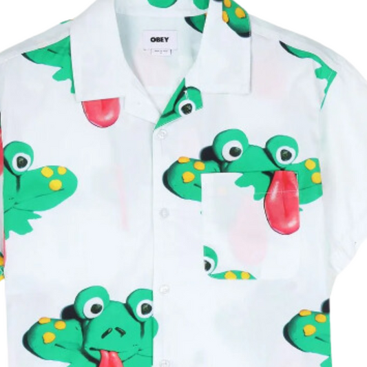 Camisa Frogman Woven Obey