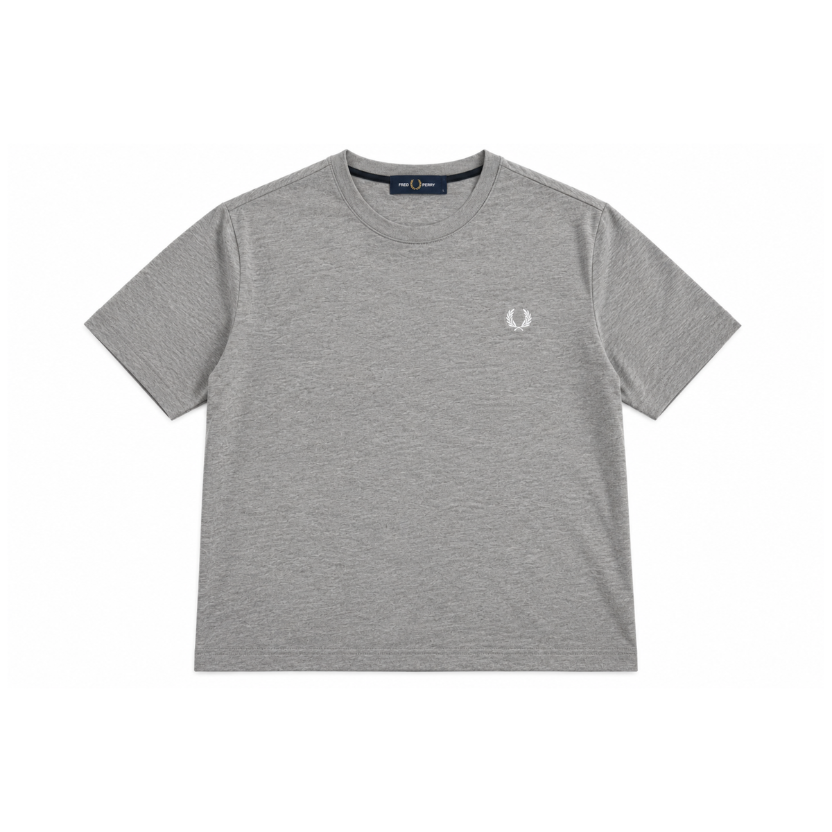 Camiseta Minilogo Gris Fred Perry