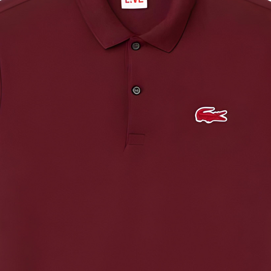 Polo Burdeos Lacoste Live