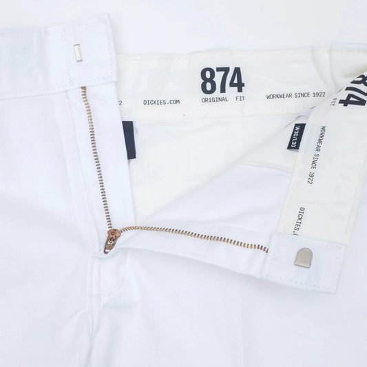 874 Work Pant Original Fit White Dickies