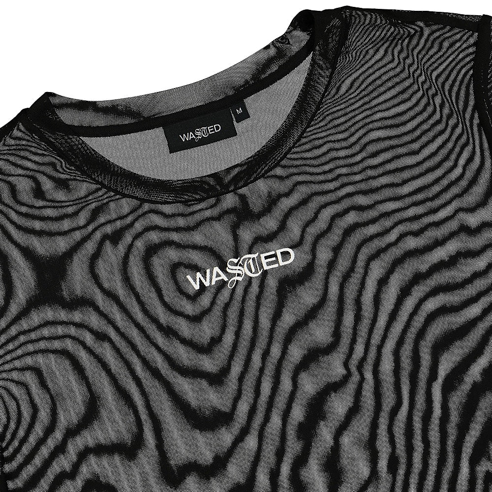 Camiseta Kaia Mesh Wasted Paris