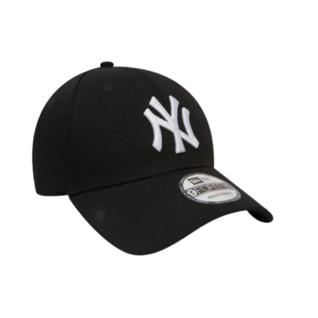 Gorra oficial New Era New York Yankees Essential Negro 9FORTY