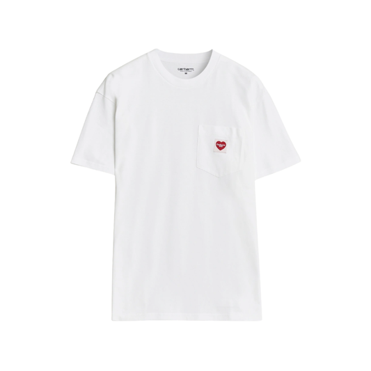 Camiseta Pocket Heart Blanca Carhartt