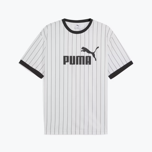 Camiseta Striped Blanca Puma