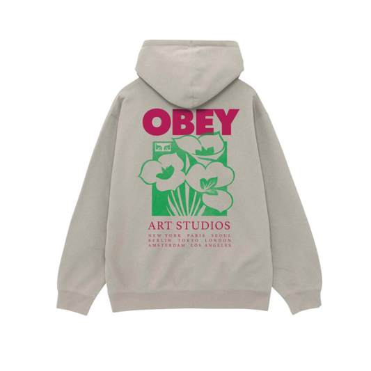 Sudadera Art Studio Flowers Obey