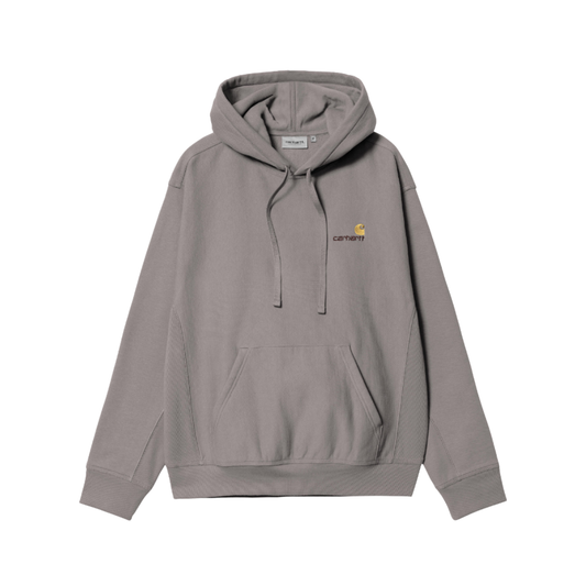 Sudadera American Script Gris Carhartt