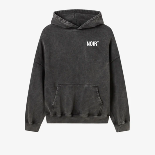 Sudadera Essence Washed Black Noir