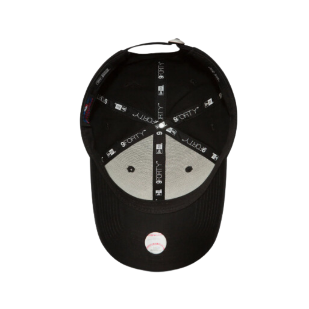 Gorra oficial New Era New York Yankees Essential Negro 9FORTY