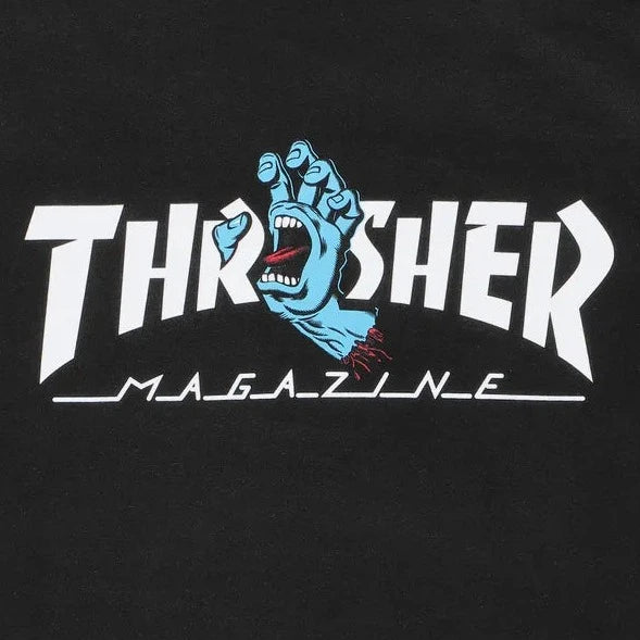 Camiseta Screaming Logo Thrasher x Santa Cruz