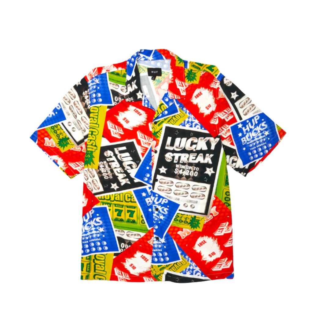Camisa Manga Corta Lucky Resort HUF