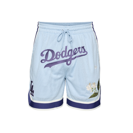 Short Mesh Floral Dodgers New Era
