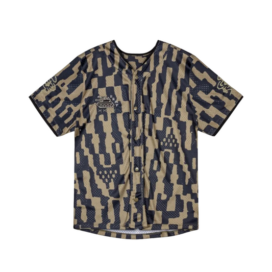 Camiseta de Baseball Lucky Dragon Mesh Grimey