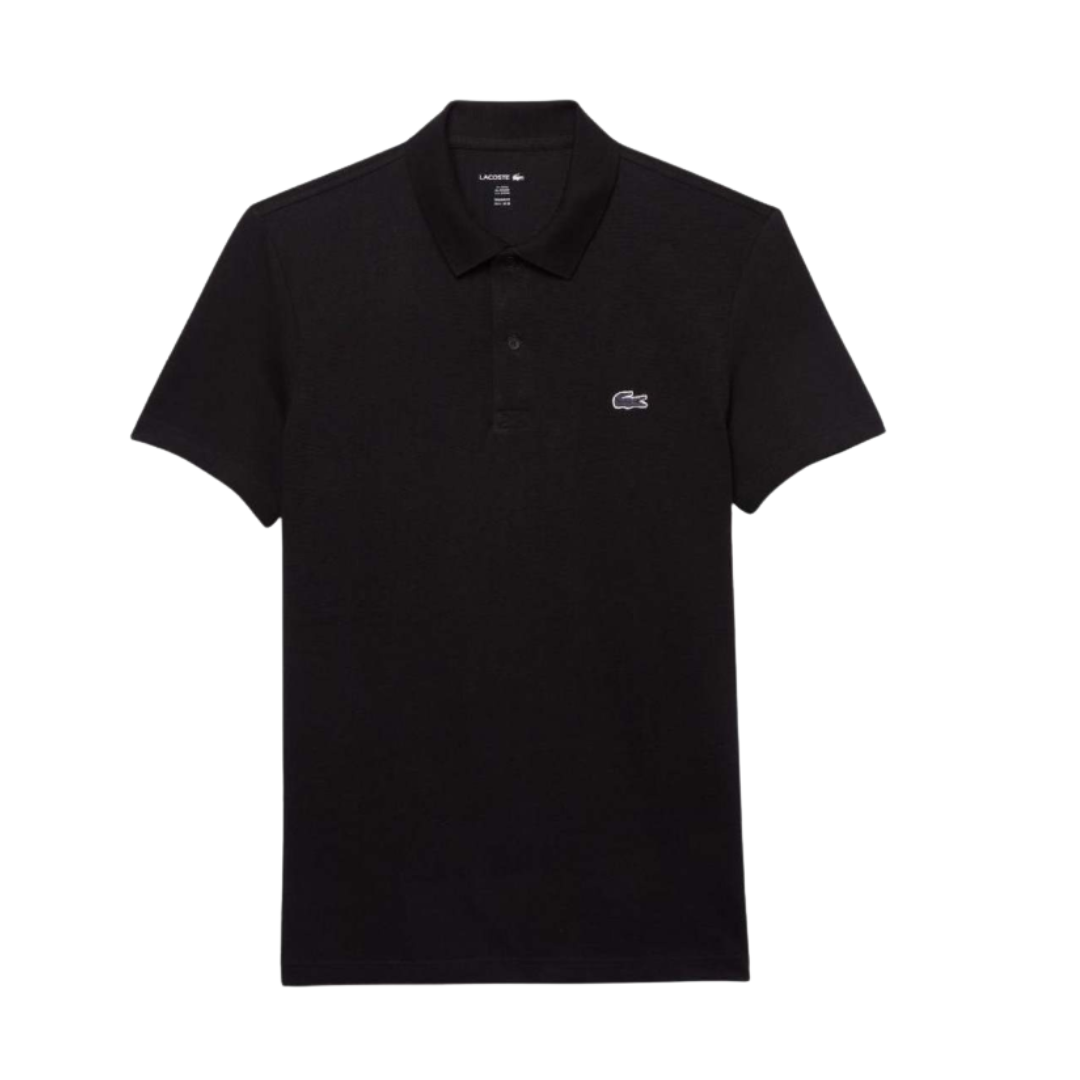 Polo Negro Basico Lacoste