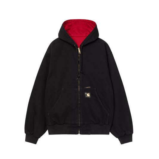 CARHARTT WIP 50 ANNIVERSARY OG ACTIVE JACKET BLACK AND RED