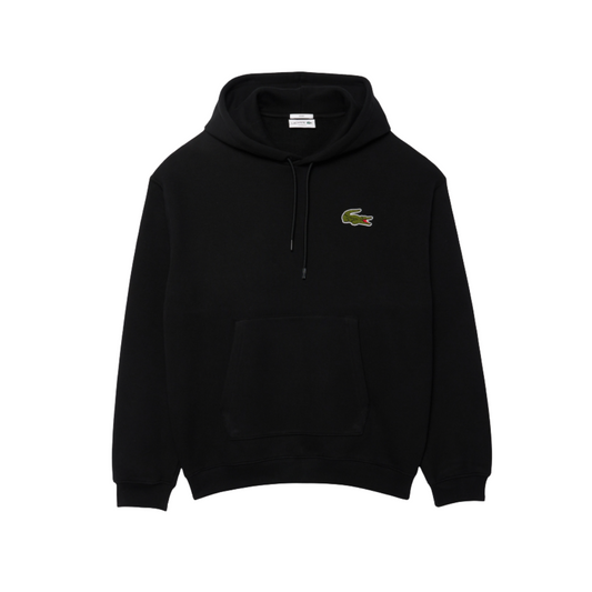 Sudadera Negra Basica Lacoste