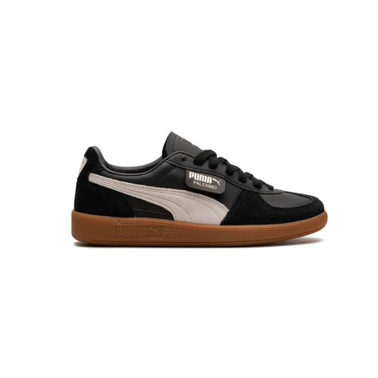 Zapatillas Palermo Black and Feather Gray Puma