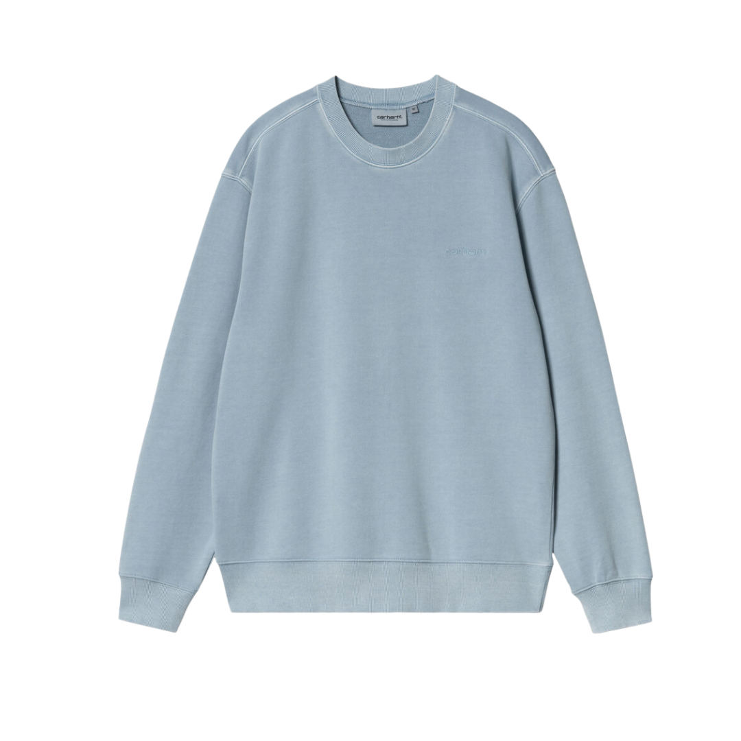 Sudadera Crew Duster Script Sweat Azul Carhartt