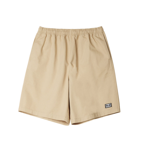 Short Easy Relaxed Beige Obey