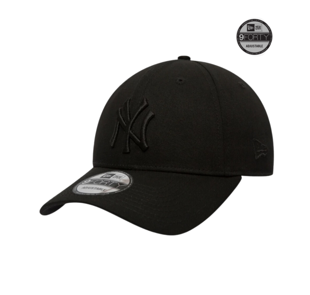 Gorra New Era New York Yankees Essential Negro 9FORTY