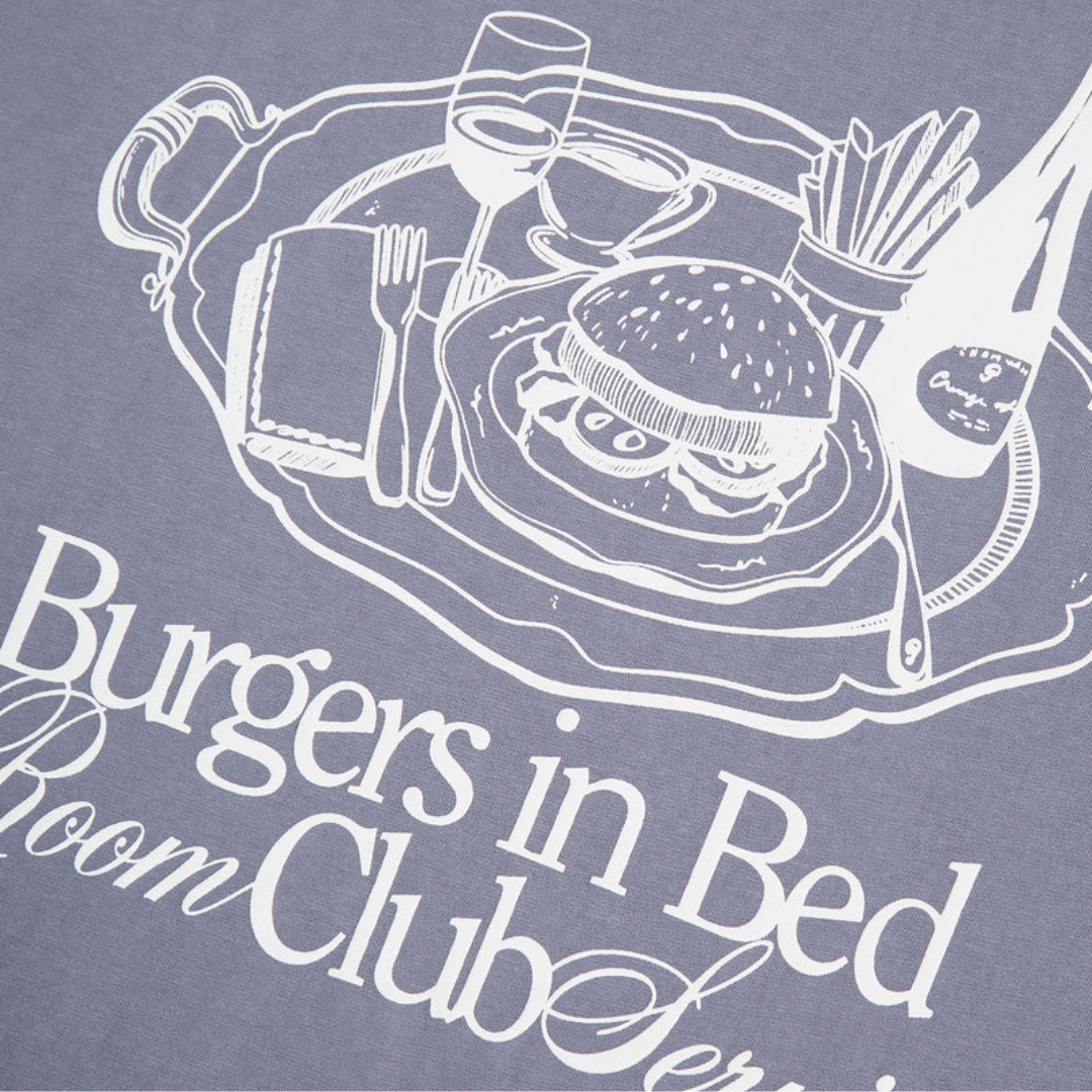 Camiseta Steel Burgers In Bed Pompeii