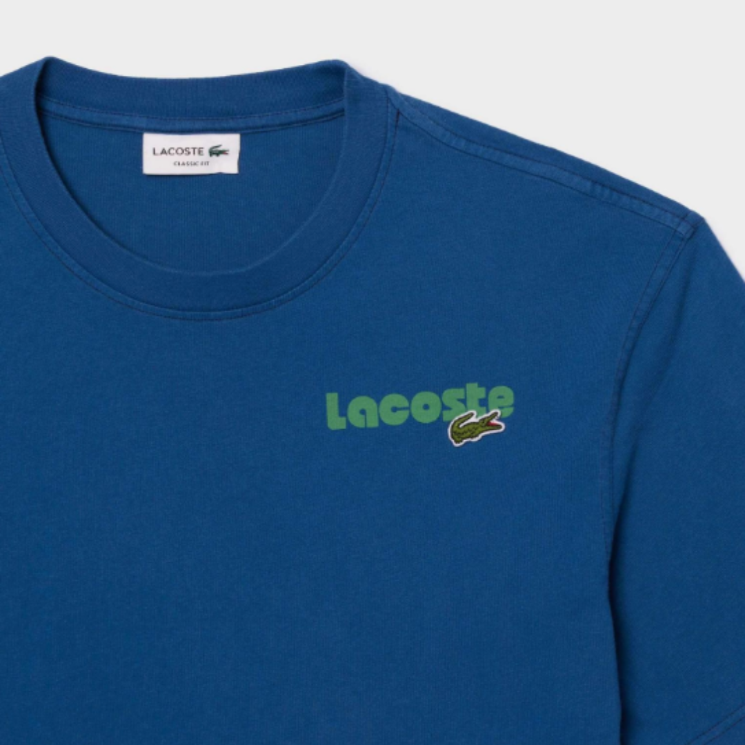 Camiseta Lettering Lacoste