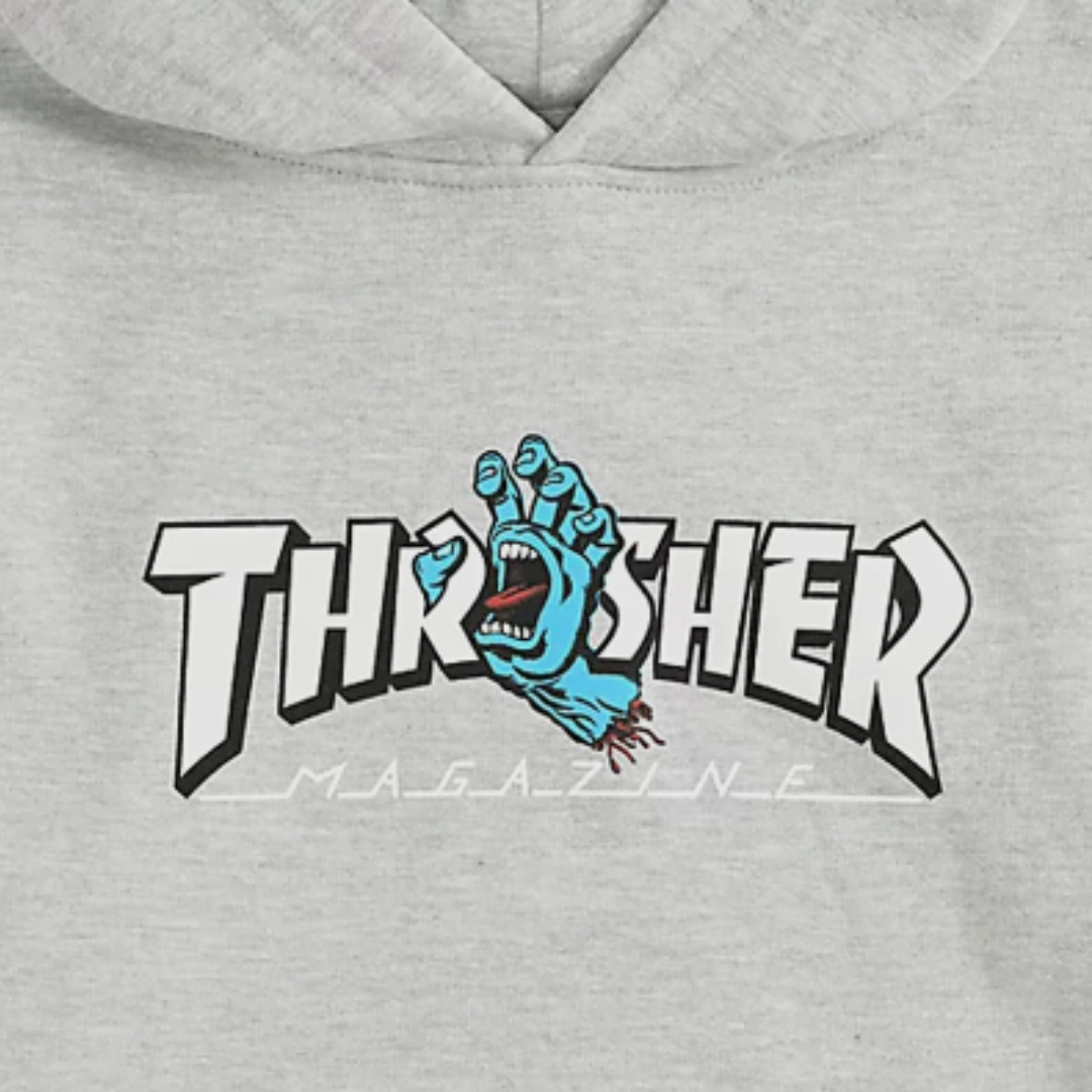 Sudadera Screaming Logo Thrasher x Santa Cruz