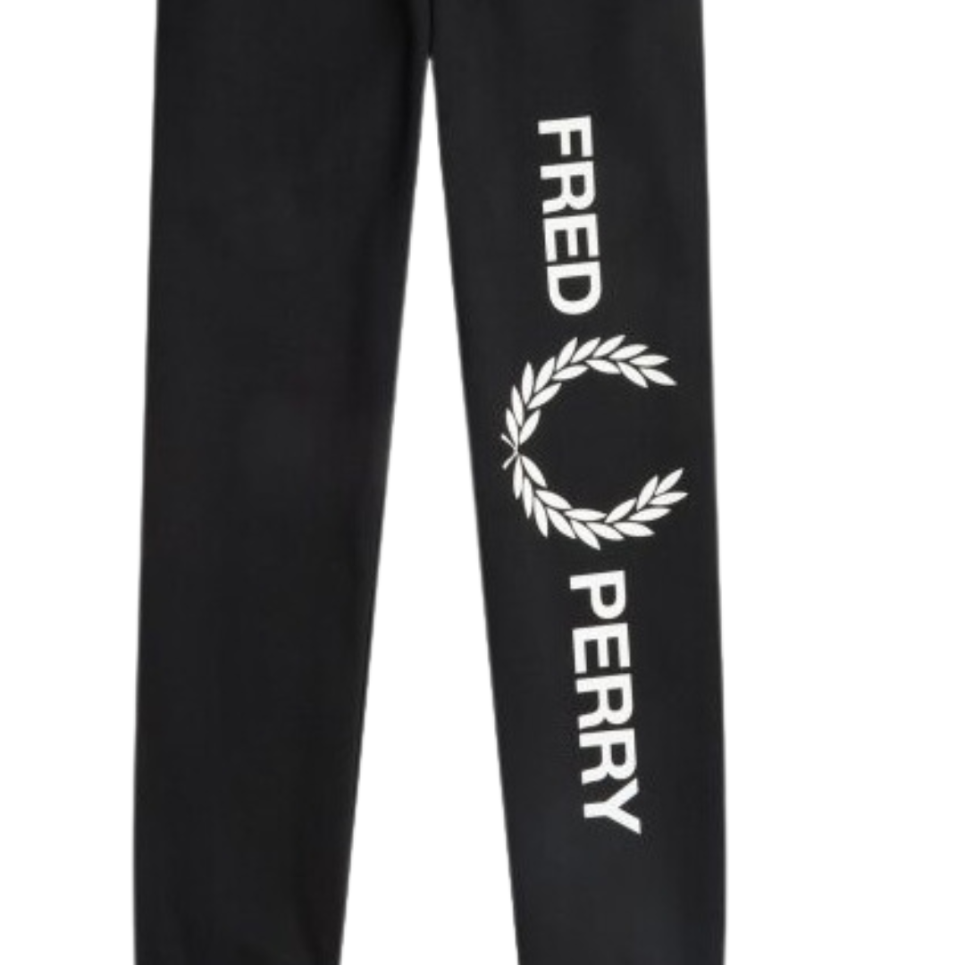 Jogger negro Fred Perry