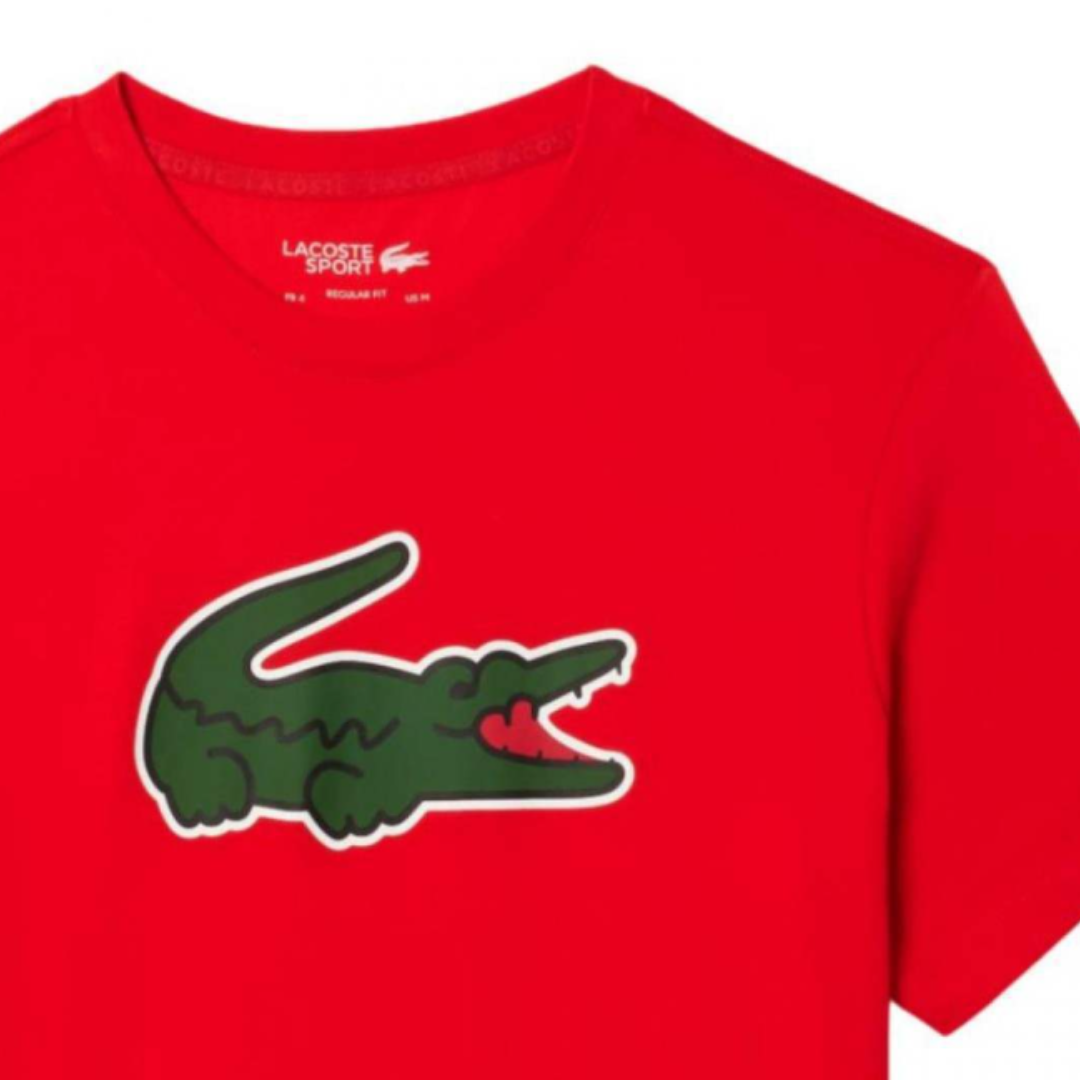 Camiseta Big Coco Roja Lacoste