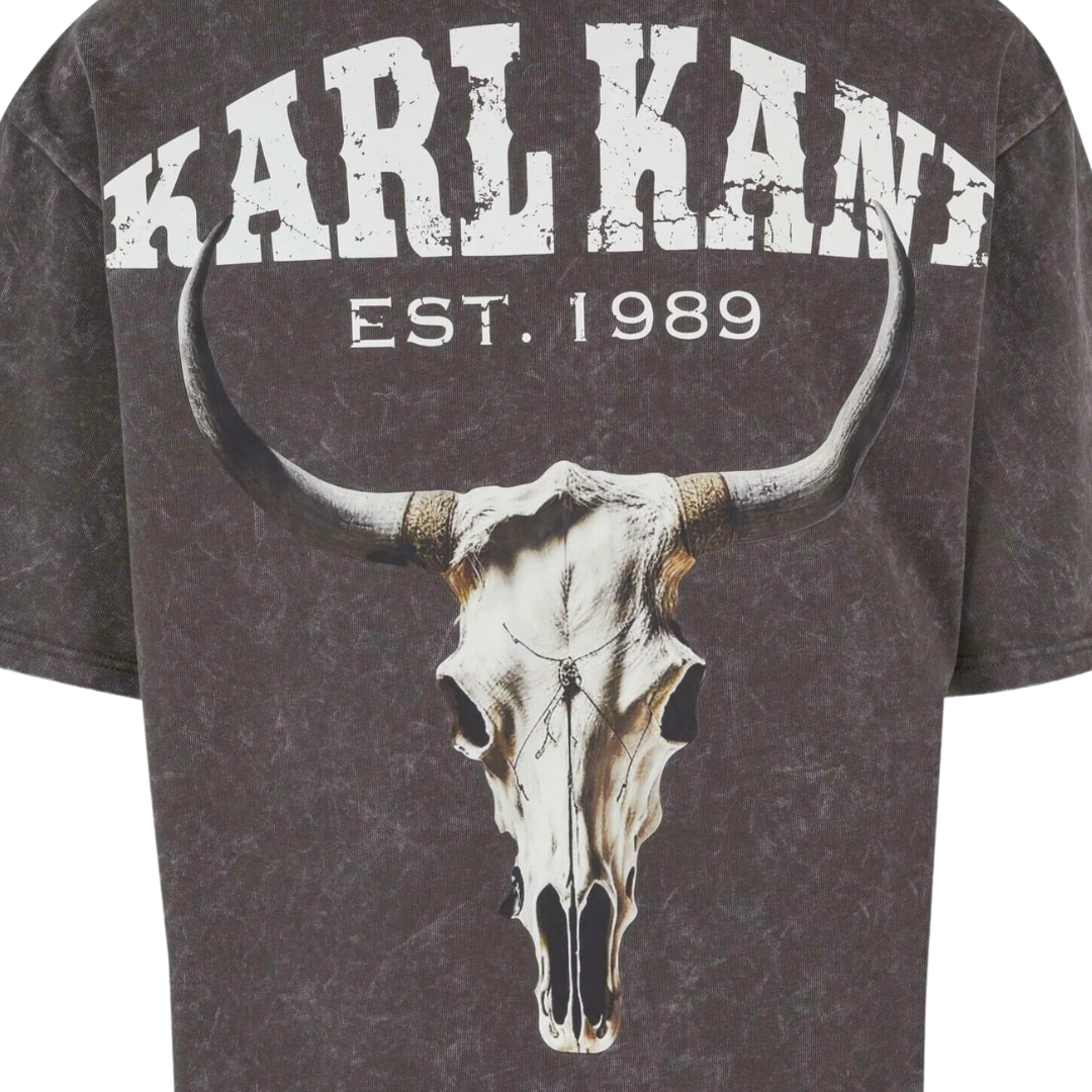 Camiseta Small Signature Heavy Skull Karl Kani