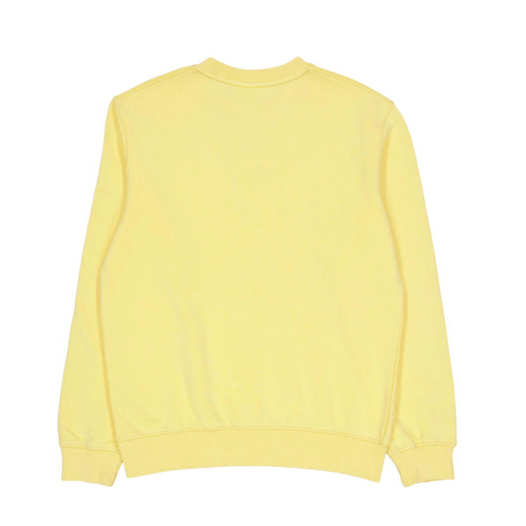 Sudadera Lettering Amarilla Lacoste