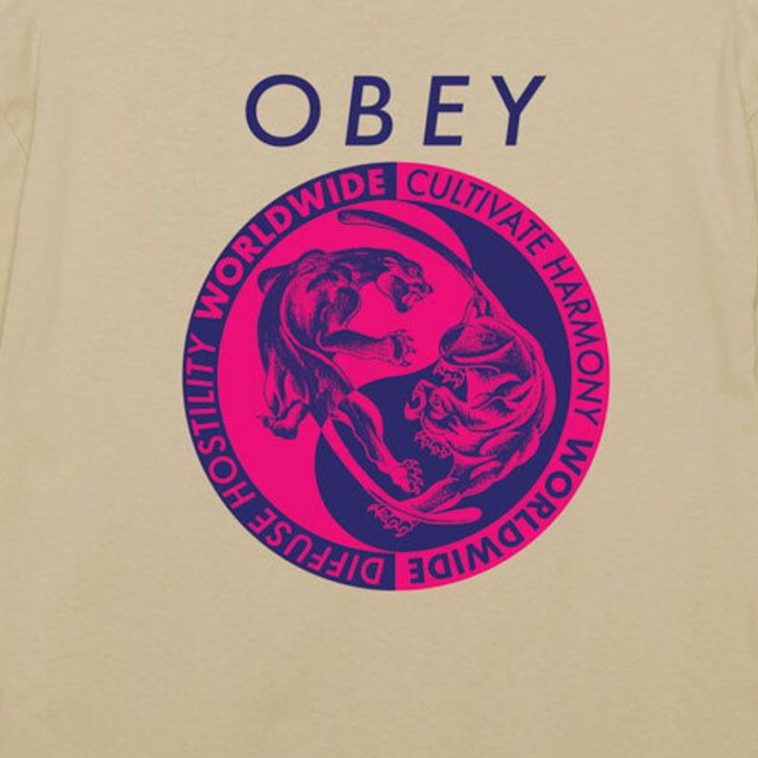 Camiseta Yin Yang Panthers Obey