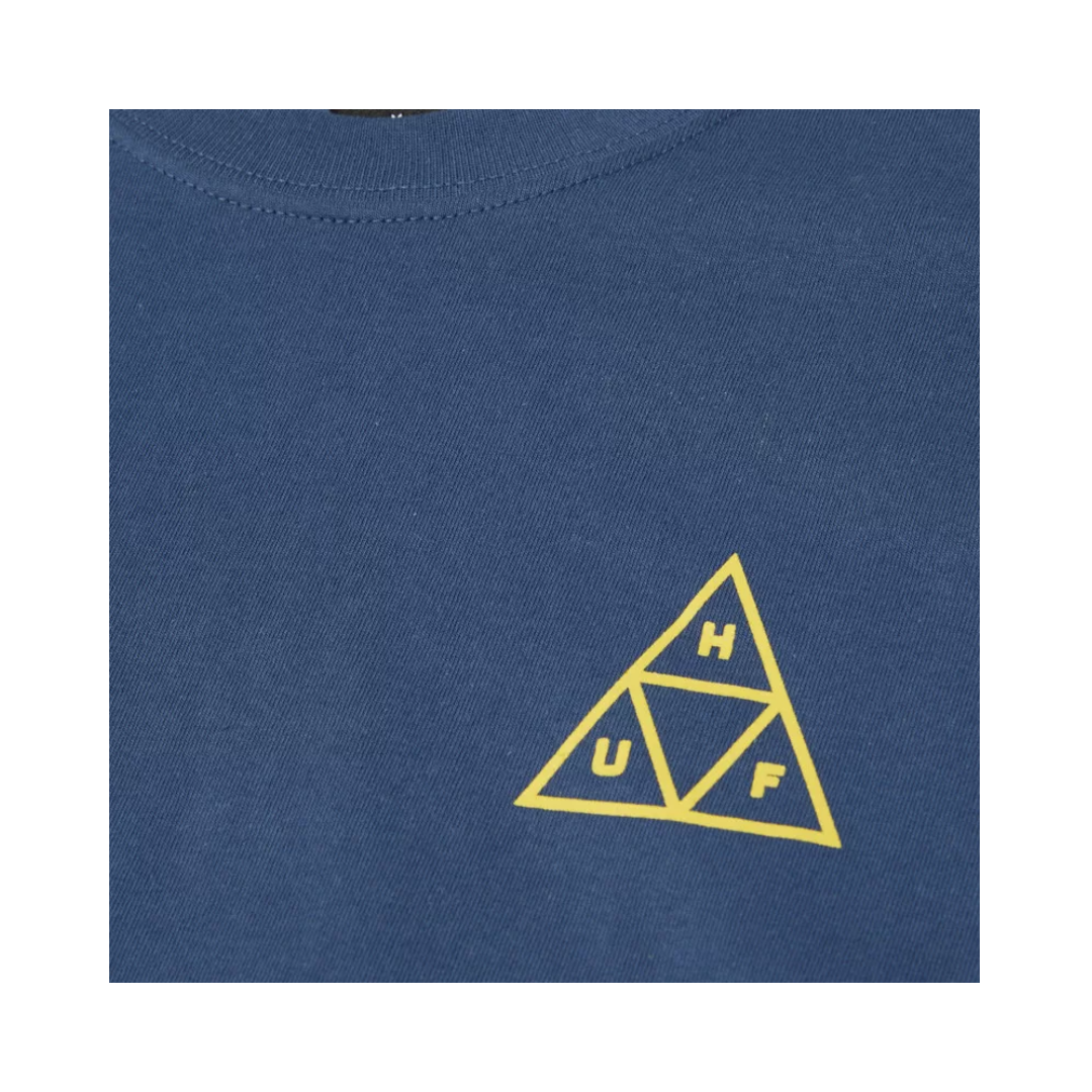 Camiseta Basica Azul Huf