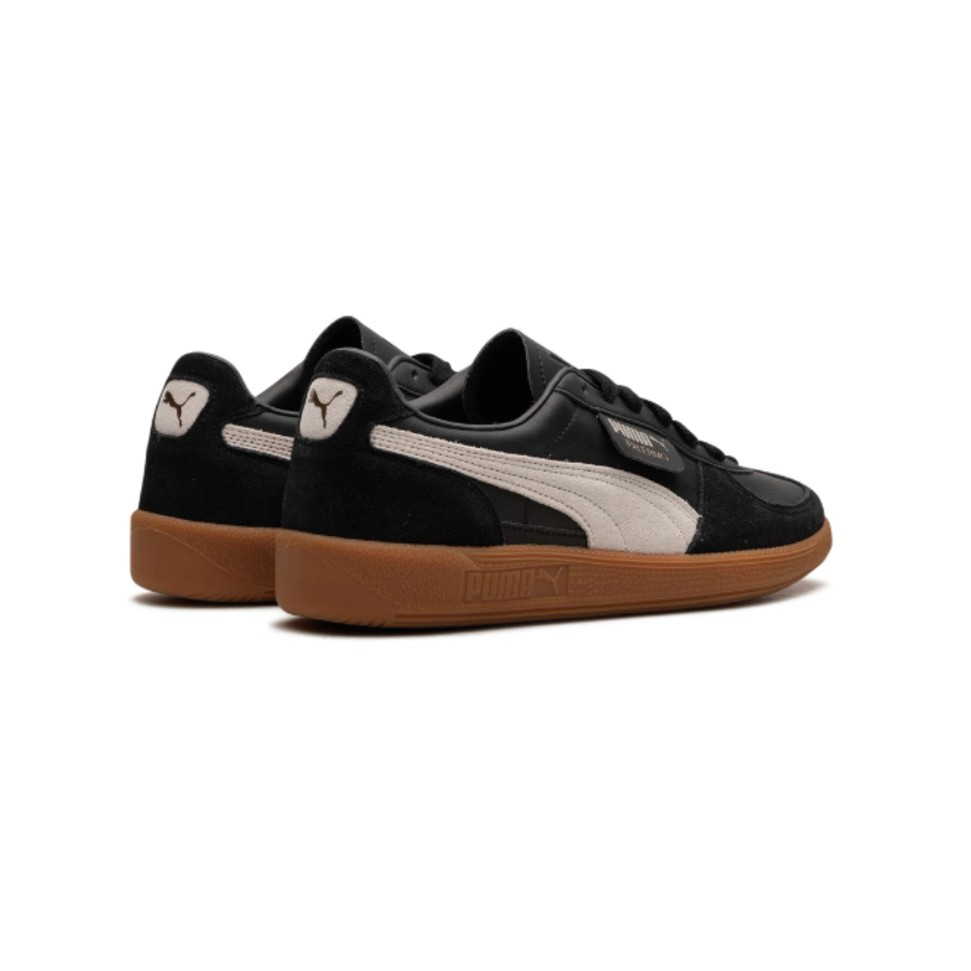 Zapatillas Palermo Black and Feather Gray Puma