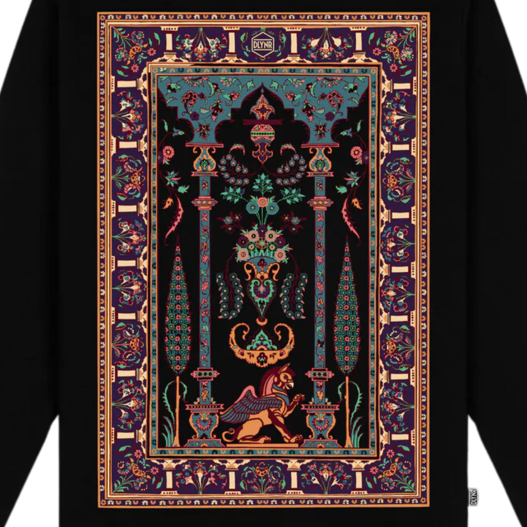 Sudadera Persian Rug Crew Dolly Noire