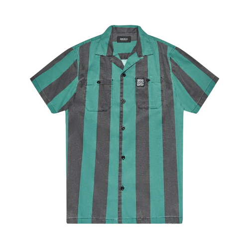 Camisa Vertigo Stripe Blue Deus Ex Machina