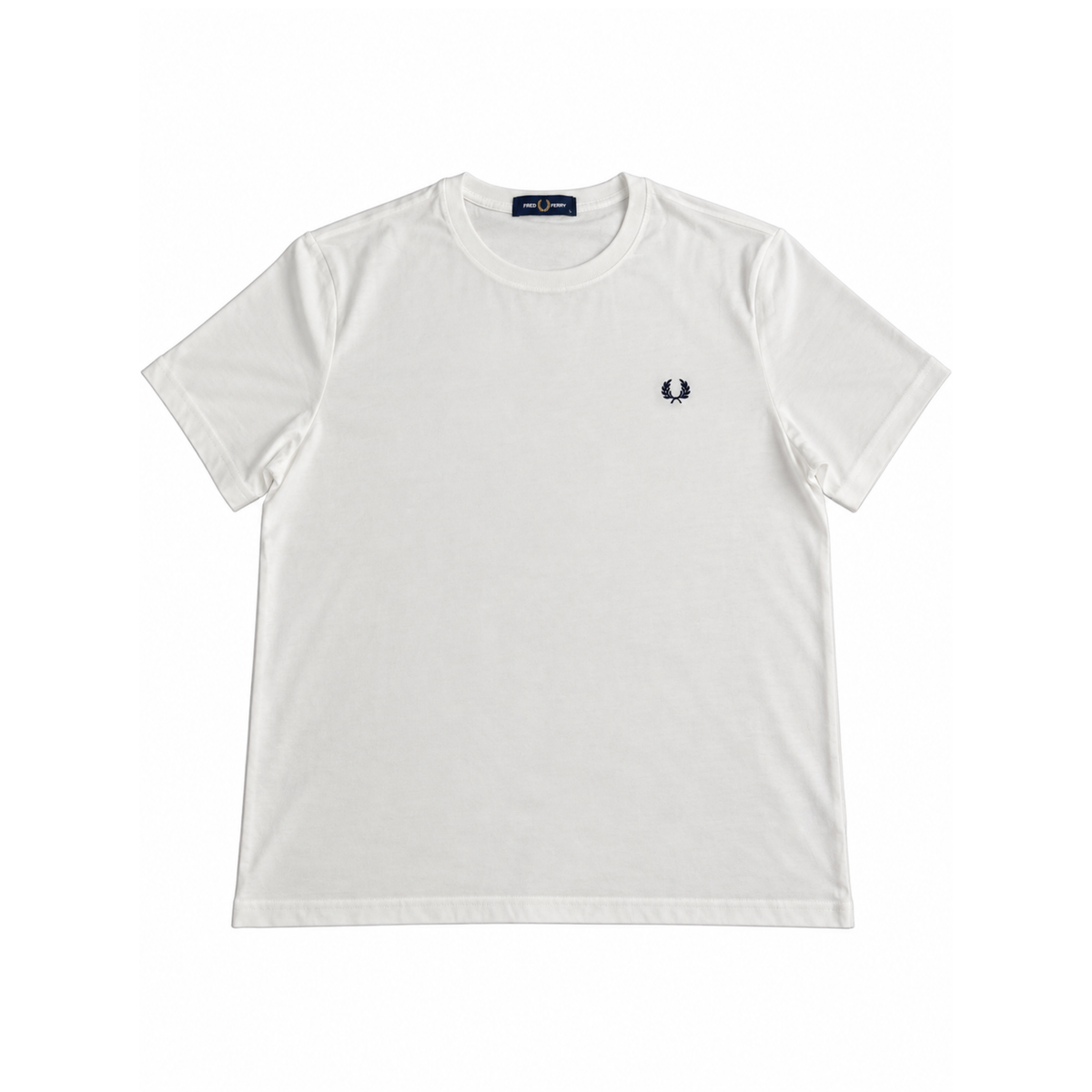Camiseta Basica Blanca Fred Perry