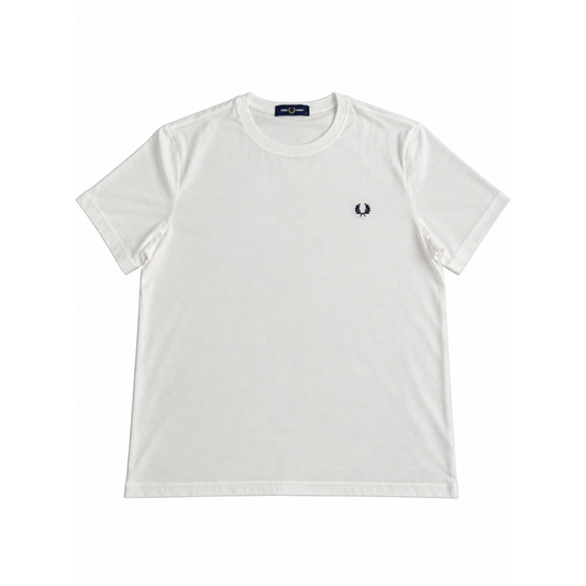 Camiseta Basica Blanca Fred Perry