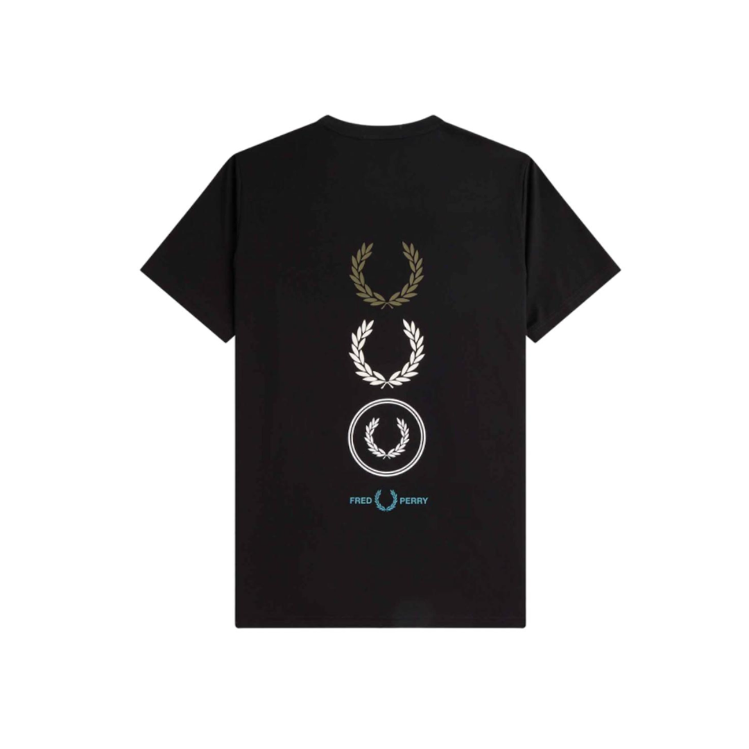 Camiseta Graphic Branding Fred Perry