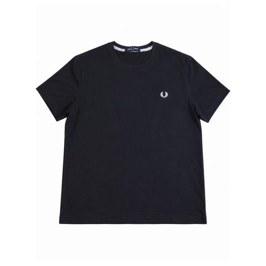 Camiseta Basica Negra Fred Perry