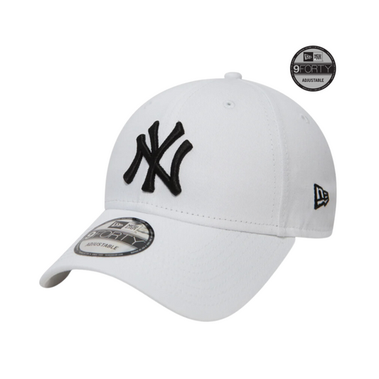 Gorra oficial New Era New York Yankees Essential Blanco 9FORTY