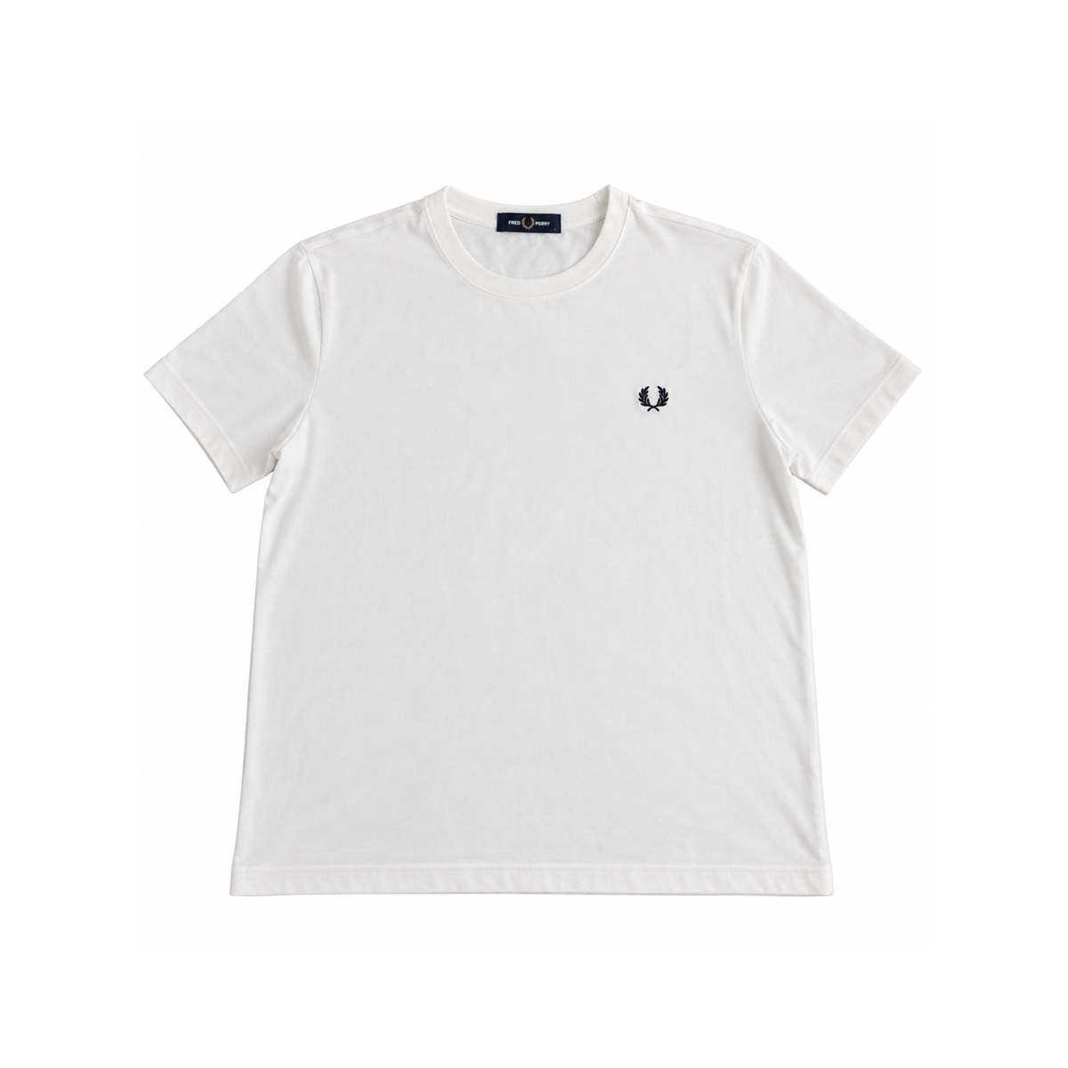 Camiseta Basica White Fred Perry