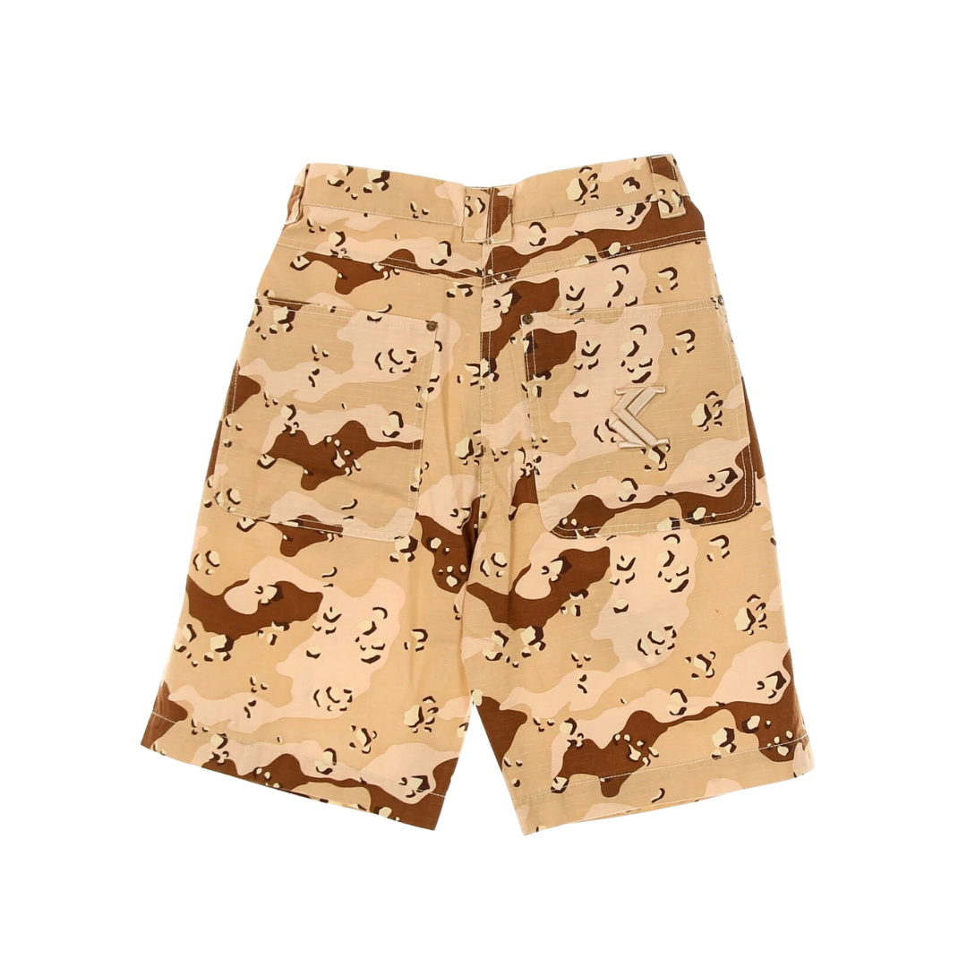 Shorts Small Signature Washed Camo Karl Kani