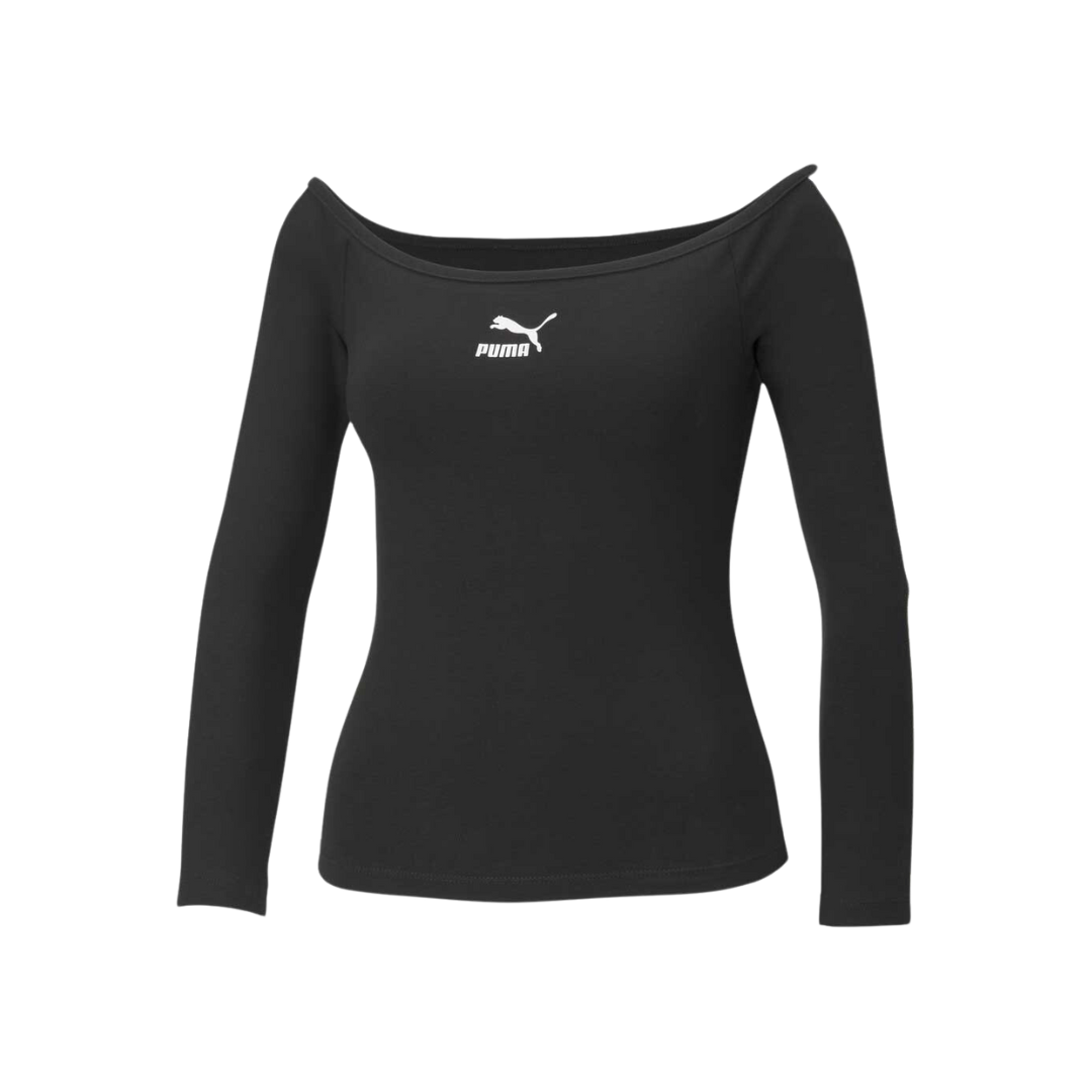 Camiseta Classics Off Shoulder Puma